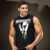 Mineshaft NYC Leather Bar Muscle Tank | Vintage Gay Club Graphic